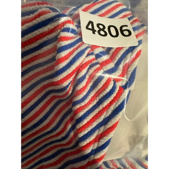 Xhilaration Bikini Top XL Red White Blue NEW NWT - Picture 9 of 9